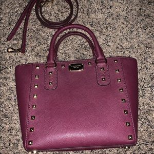 👛💜 MICHAEL KORS SMALL PLUM PURSE 💜👛